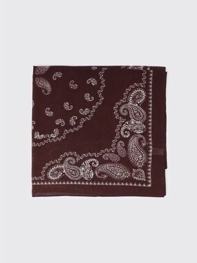 NWOT Ardene Paisley Cotton Bandana - Burgundy Brown